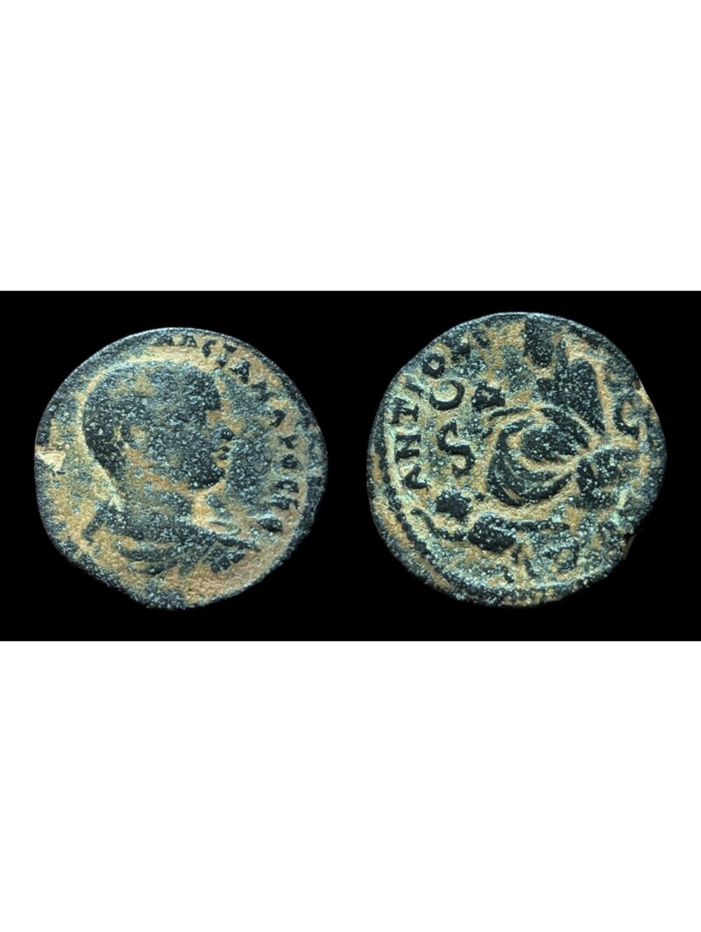 Edessa, Mesopotamia. BMC 58. Elagabalus, AE 24.